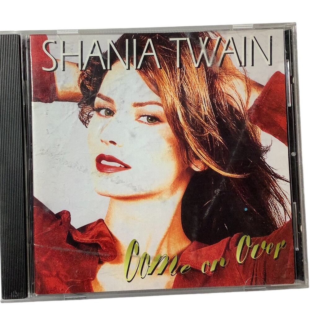Vintage 1997 Music CD, Shania Twain, Come on Over, EUC